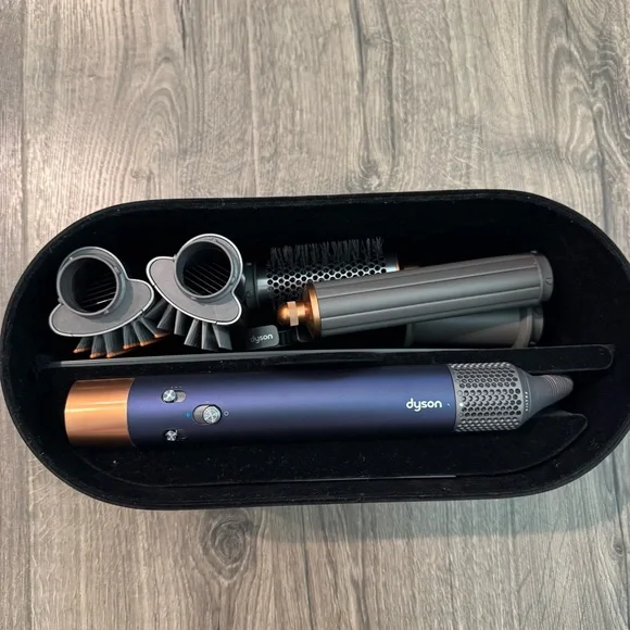 Dyson airwrap Blue and Copper Hair Styling Set long compete set multi styler - Picture 2 of 16